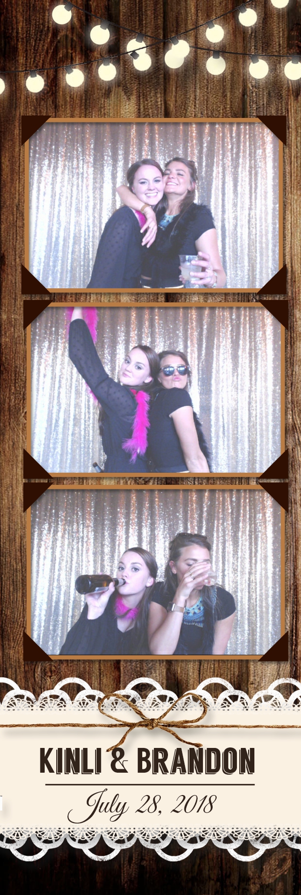 Kinli and Brandon's Wedding | View more photos from the event at gallery.photoboothbillings.com/u/PhotoBoothBillings/Kinli-and-Brandons-Wedding